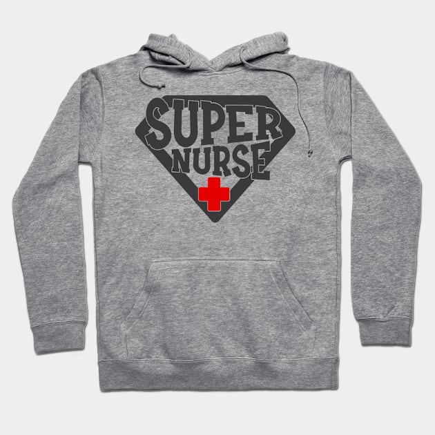 Super Nurse Hoodie by StudioBear